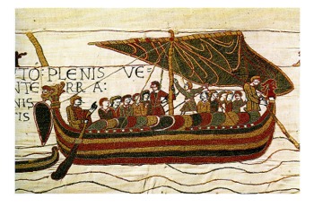 Part of the Bayeux Tapestry